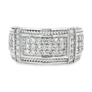 Diamond Pave Band Ring