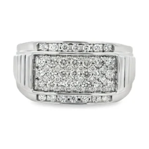 Pave Diamond Men’s Ring