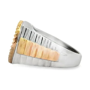 Two Tone Diamond Ring