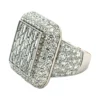 Baguette Diamond Cluster Ring