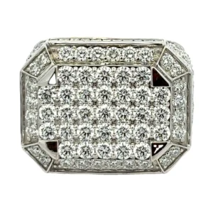 Pave Diamond Statement Ring
