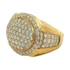 Oval Pavé Diamond Ring