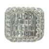 Baguette Diamond Square Ring