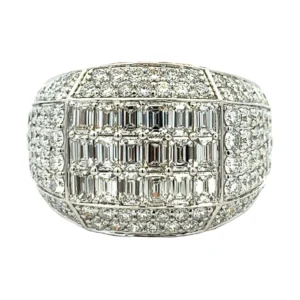 Baguette Diamond Band Ring