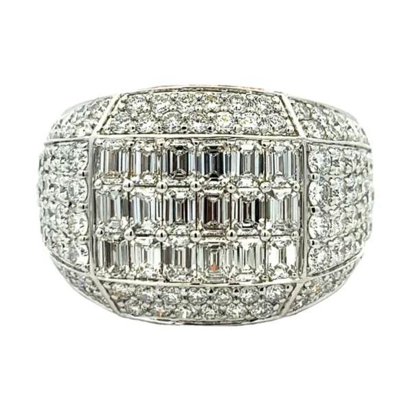 Baguette Diamond Band Ring