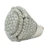 Round Diamond Cluster Ring