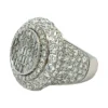 Round Cluster Diamond Ring