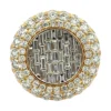 Round Diamond Cluster Ring