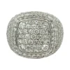 Pave Diamond Signet Ring