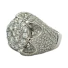Cluster Diamond Dome Ring