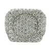 Pave Diamond Signet Ring
