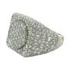 Pave Diamond Signet Ring