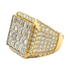 Baguette Diamond Signet Ring
