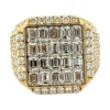 Baguette Diamond Signet Ring