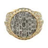 Baguette Diamond Cluster Ring
