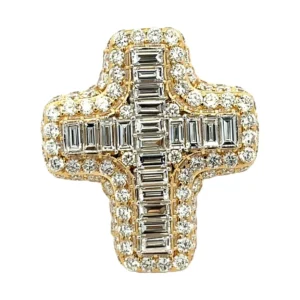 Diamond Cross Ring