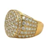 Round Pavé Cluster Ring