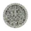 Baguette Diamond Disc Ring