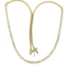 Bezel Diamond Tennis Necklace