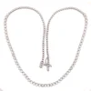Diamond Bezel Tennis Necklace