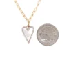 Mother Pearl Heart Necklace