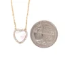 Mother Of Pearl Heart Necklace