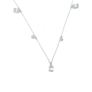Diamond Station Necklace
