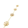Floral Diamond Chain Bracelet