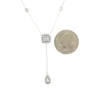 Diamond Y Drop Necklace