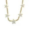 Diamond Star Link Necklace