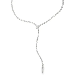 Diamond Y Drop Necklace