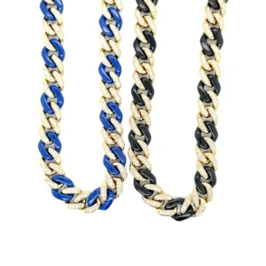 Diamond Link Chain Necklace