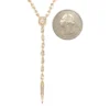 Diamond Y-Necklace Statement Piece