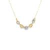 Diamond Link Pendant Necklace