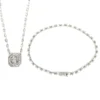 Baguette Diamond Y Necklace
