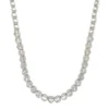Diamond Cluster Statement Necklace