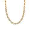 Diamond Circle Statement Necklace