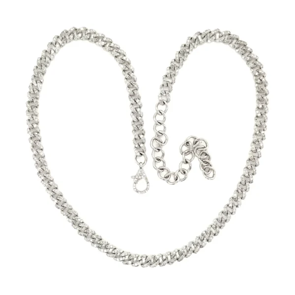 Diamond Link Chain Necklace