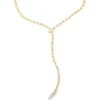 Diamond Y Drop Necklace