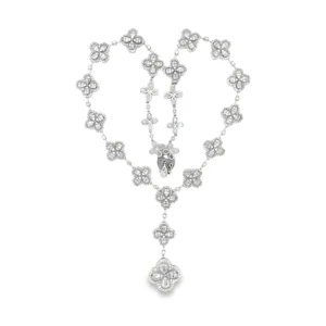 Clover Diamond Statement Necklace