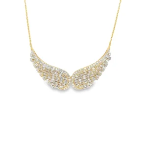 Diamond Angel Wings Necklace