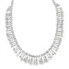 Diamond Fringe Statement Necklace