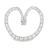 Diamond Lattice Statement Necklace