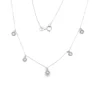 Diamond Station Drops Necklace