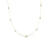 Diamond Station Chain Necklace