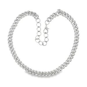 Diamond Link Chain Necklace