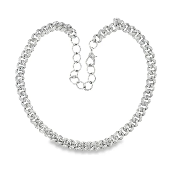 Diamond Link Chain Necklace
