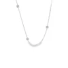 Diamond Station Chain Necklace
