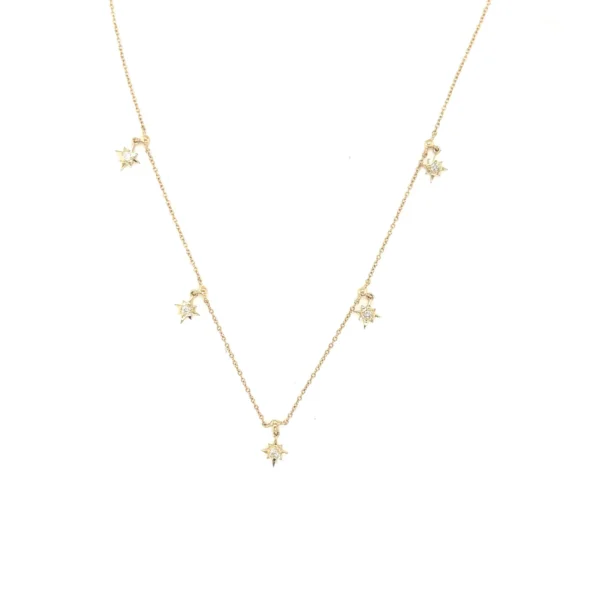 Star Station Diamond Necklace