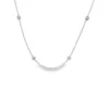 Diamond Station Chain Necklace